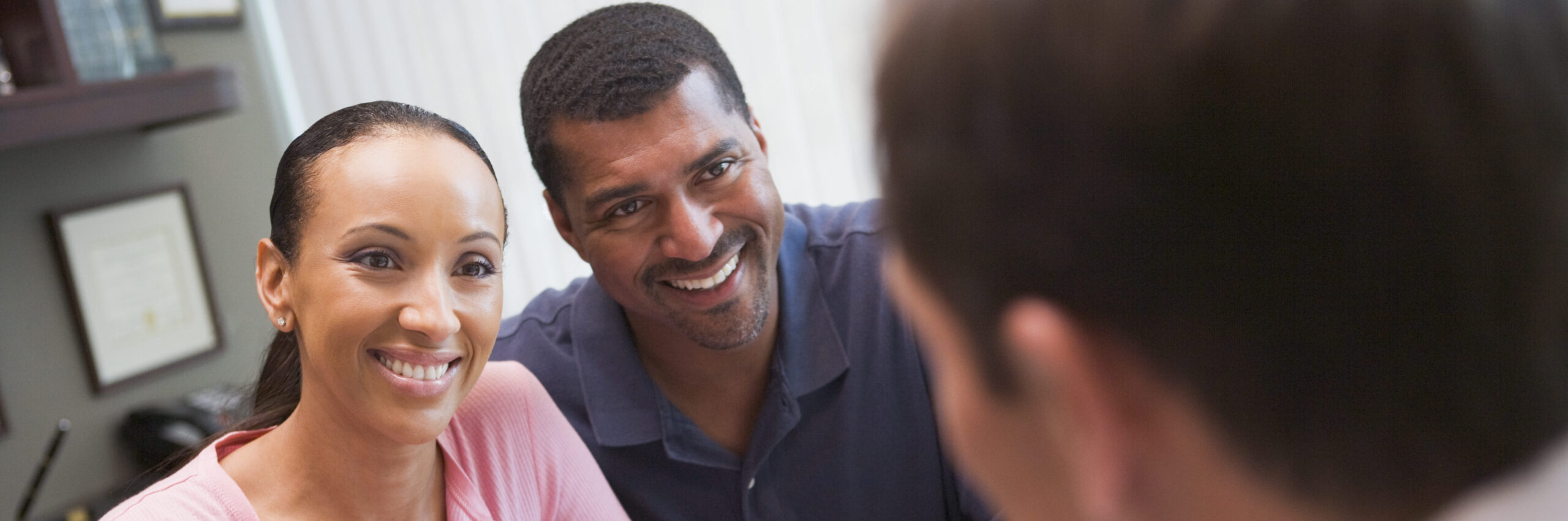 African American couple in consultation about blastocyst transfer in ivf | Arizona Reproductive Medicine Specialists