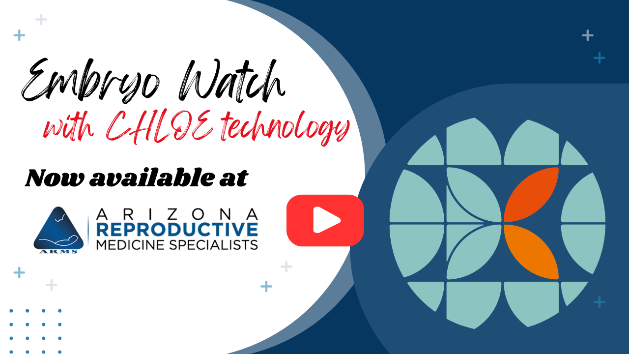 Watch this ARMS Embryo Watch with CHLOE technology video | ARMS offers time-lapse imaging of each patient’s developing IVF embryos