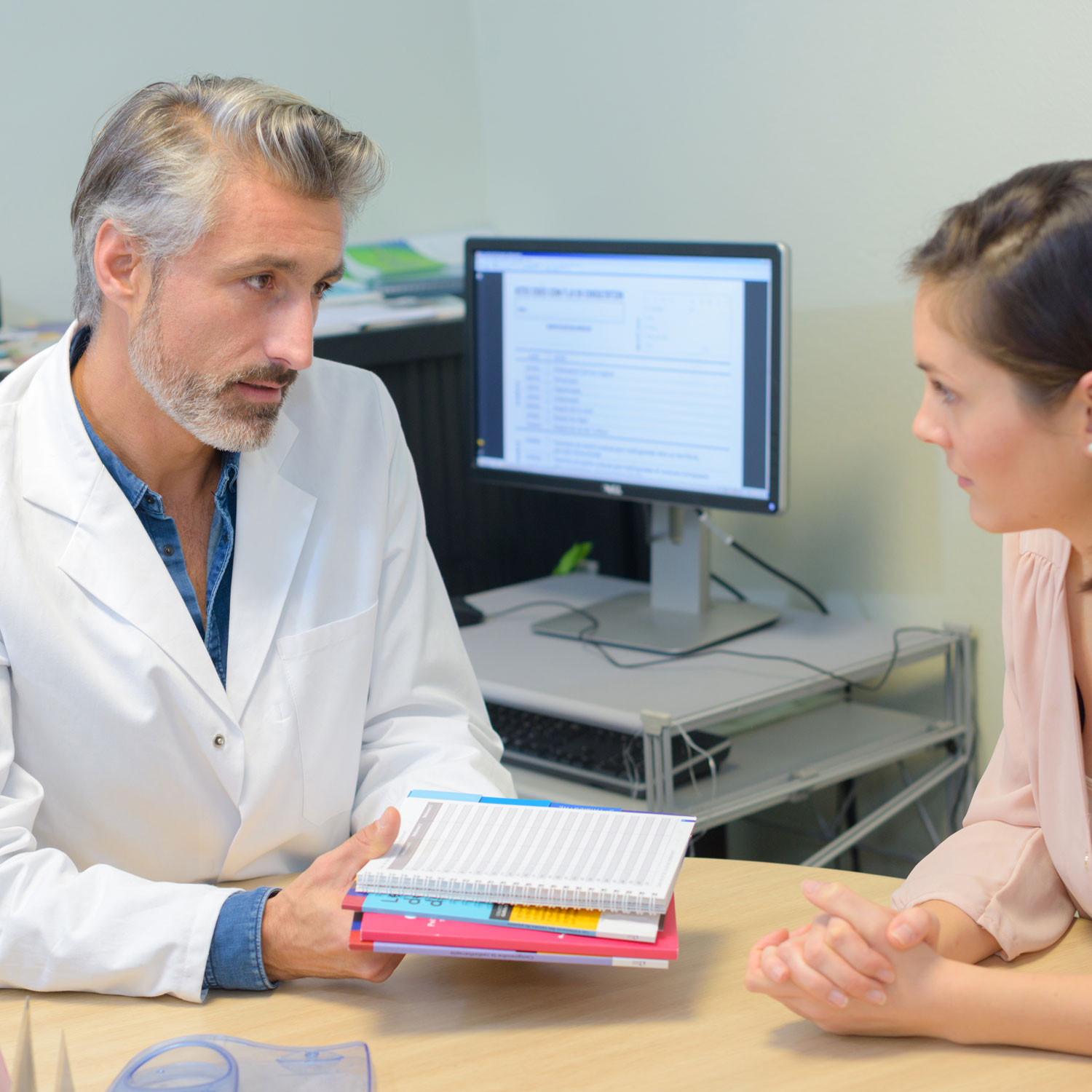 Doctor discussed Gene Mutations with patient | Arizona Reproductive Medicine Specialists