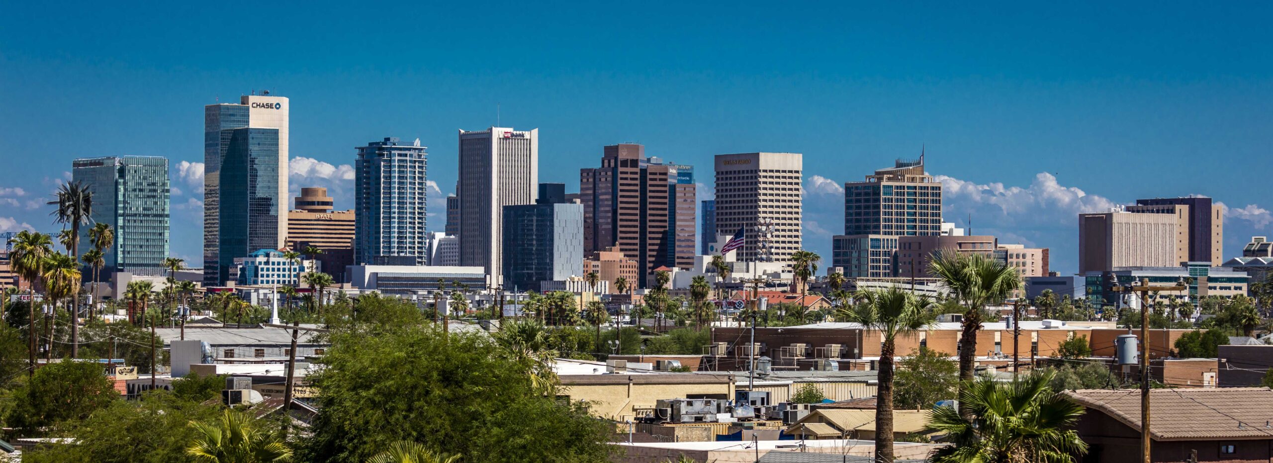 Phoenix skyline for women traveling to donate eggs in Arizona | Arizona Reproductive Medicine Specialists | Phoenix